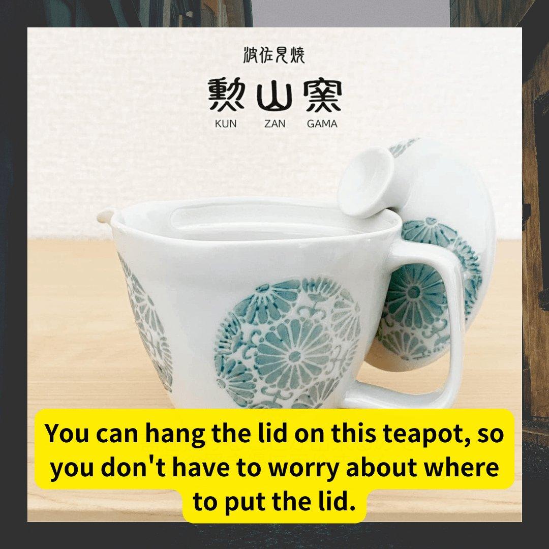Hasami Porcelain Teapot and Pair Teacup Set ( Japan Hasami ware porcelain ) - JapanHapiness