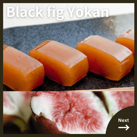 Japan Fruity yokan with black figs - JapanHapiness